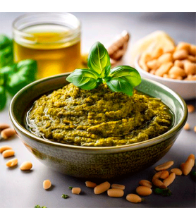 Garlic-free Pesto flavour Oilsoluble